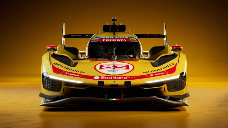 AF Corse Já Apresentou 0 #83 Ferrari 499P Para FIA WEC
